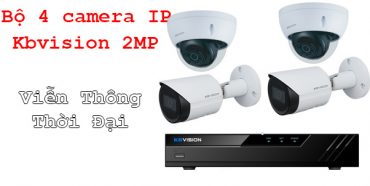 Lắp đặt trọn bộ camera IP thương hiệu KBVISION